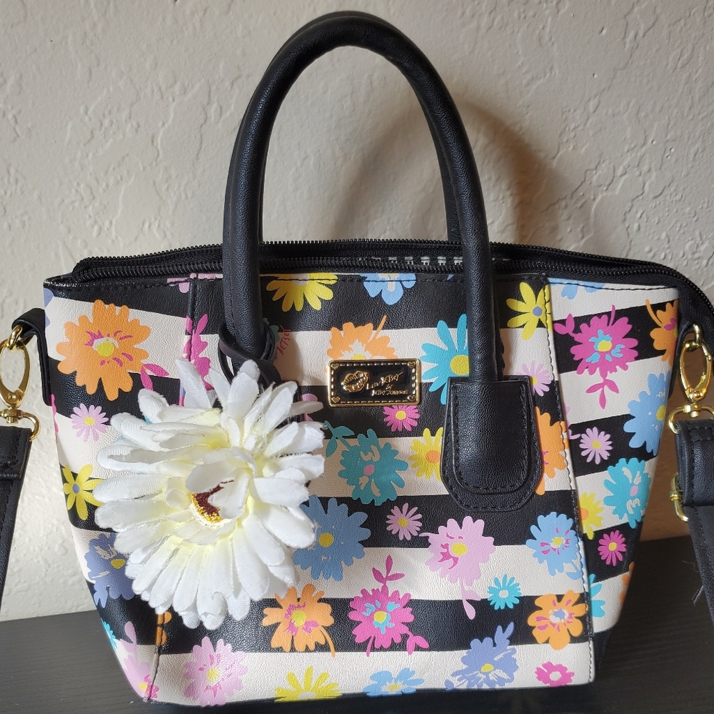 Colorful Floral Luv Betsey Small Purse
